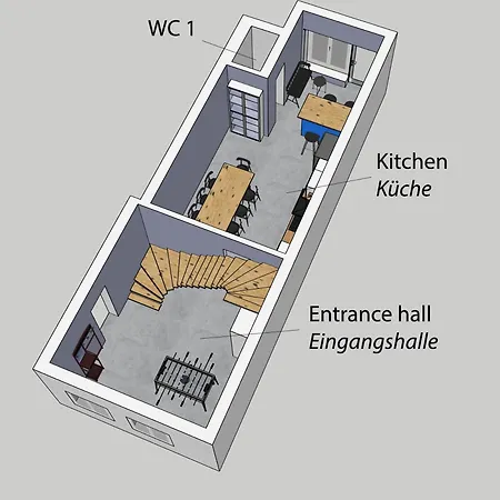 Premium 2-level On Rhine, Great Location *